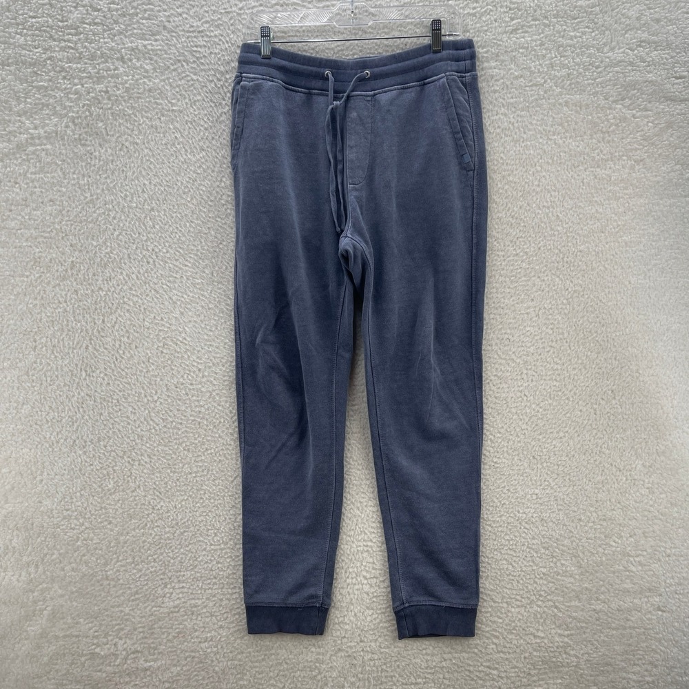 Outerknown Sweatpants Mens Small Blue Joggers Hemp Blend Athleisure Cozy Outdoor